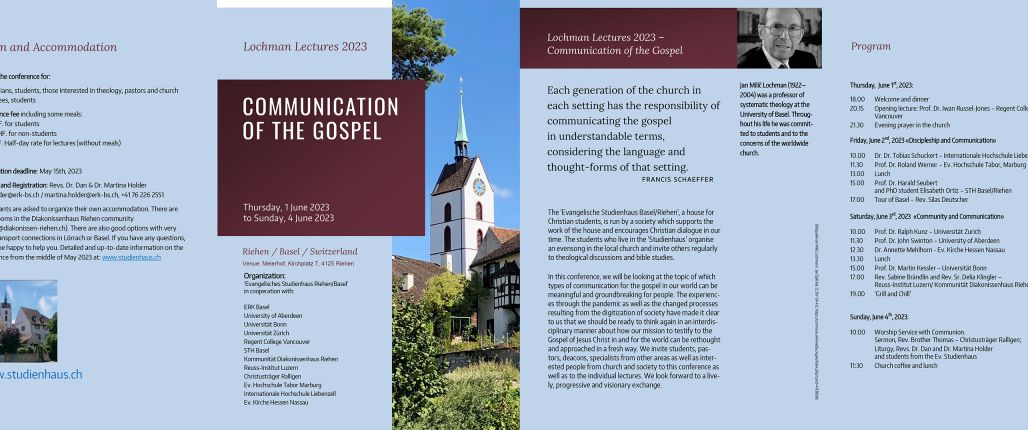 Flyer Lochman Lectures 2023 (English)